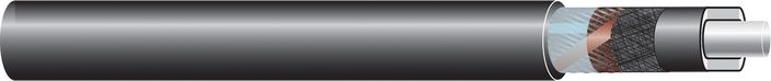 Image of 33kV single core cable XLPE-AL-RE-FB, AL screen cable